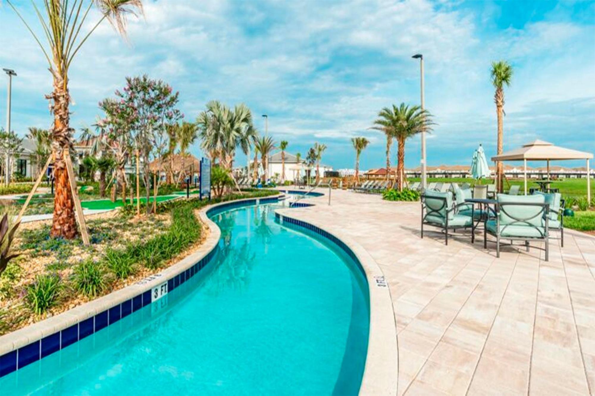 Renewed Luxury Townhouse With Private Pool Casa de férias Kissimmee